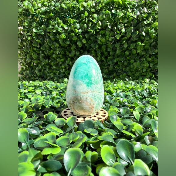 Other - Blue Caribbean Calcite Egg